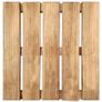 30 pcs Decking Tiles 50x50 cm Wood Brown Image 2