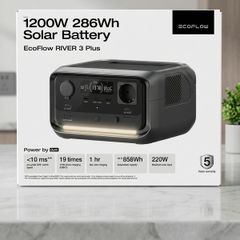 EcoFlow RIVER 3 Plus  Like New, Under 1 Year, 286Wh, Fast Charging