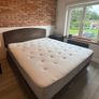 Super King size bed with mattress Image 2