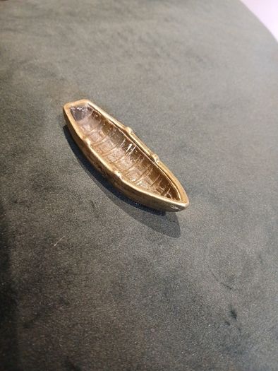 brass/ bronze currach boat