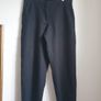 Carolyn Donelly Black Linen Trousers Size Uk 16 Image 2