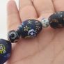 Vintage Venetian Style Floral & African Glass Beads Necklace Image 10