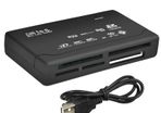 New All in One Mini Card Reader SD MMC XD CF Mini Micro SD T-Flash MS M2