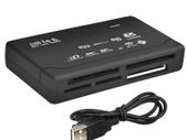 New All in One Mini Card Reader SD MMC XD CF Mini Micro SD T-Flash MS M2