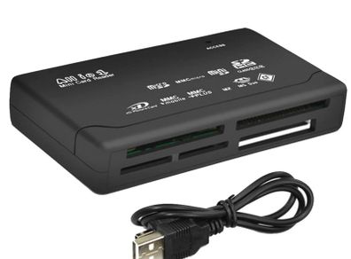 New All in One Mini Card Reader SD MMC XD CF Mini Micro SD T-Flash MS M2