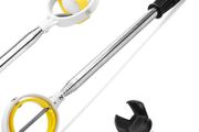 NEW SALE - Golf Ball Retriever for Water Telescopic, 9ft Stainless Ball Retriever Tool Golf with Spring Release-Ready Head and Locking Clip, Golf Gift Golf Accessories for Men