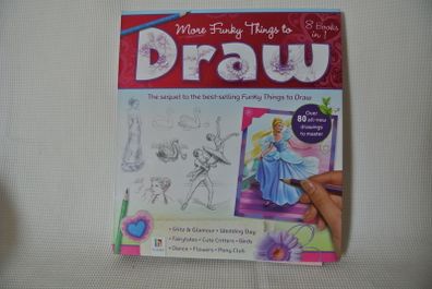 More Funky Things To Draw - 8 Books In 1