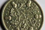 1928 Silver Sixpence final official issue year in Ireland