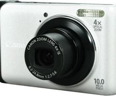 Vintage Canon PowerShot A3000 IS (PC1475) 10.0 Megapixel 4x Optical Zoom Digital Camera Silver