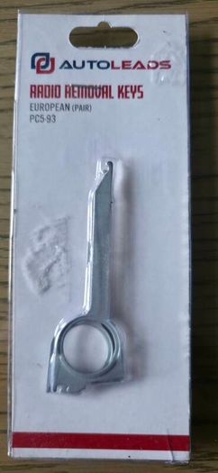 Vw Cd Radio Stereo Removal Keys Pair Pc5-93. Free post