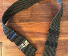 US military issued Army individual equipment belt