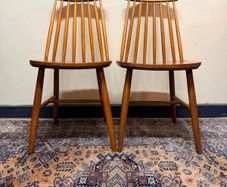 A Nice Pair of Mid Century Scandinavian Teak Chairs