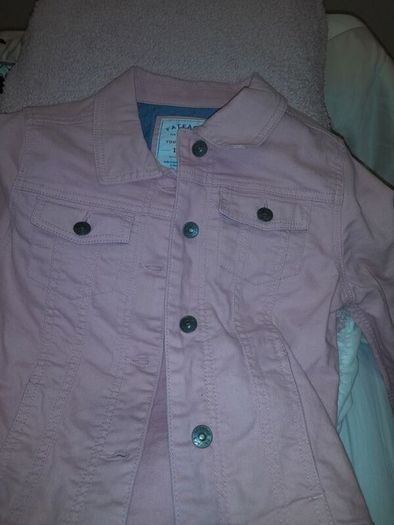 girls pink jacket by fatface