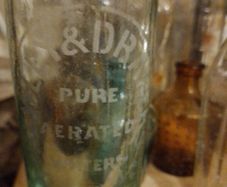 Antique Bewleys and Drapers Pure Aerated Waters Bottle