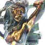Woman With Naked Bust (35cm, 4.5kg) - Patinated Bronze, Signed Image 2