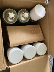 Clear Lacquer Spray - 4 cans unused