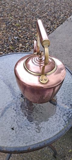 old copper kettle