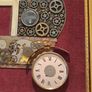 Large Steampunk Clockwork Wall Art Image 5