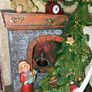 LED Christmas Fireplace Ornament Image 3