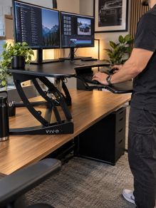 VIVO Height Adjustable Standing Desk Converter