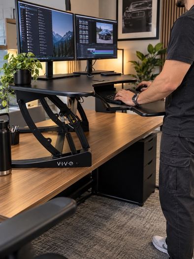 VIVO Height Adjustable Standing Desk Converter