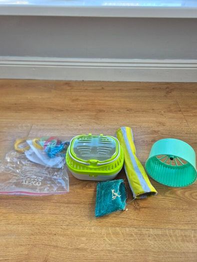 hamster cage & accessories