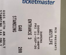 Westlife tickets