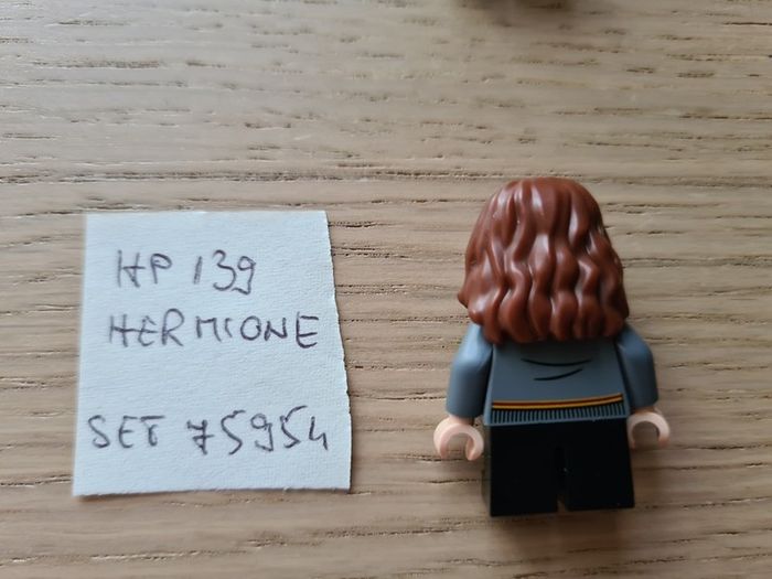 lego hermione granger hp139, set 75954, 75956