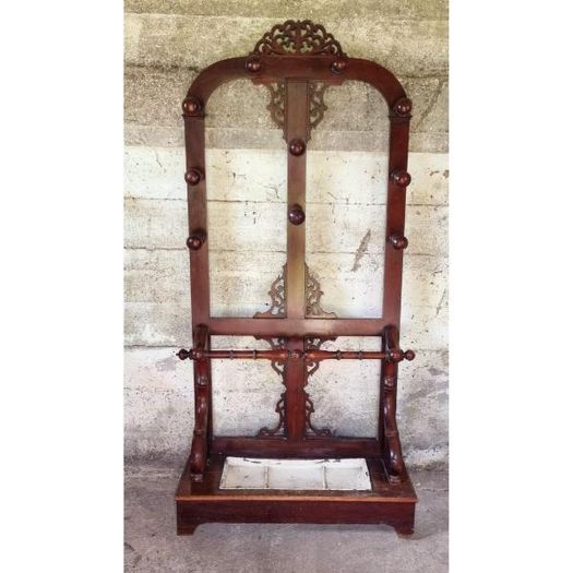 Mahogany Coat and Umbrella Stand KAS501