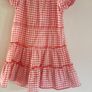 vintage childs gingham dresses age 5 and 7 years Image 3