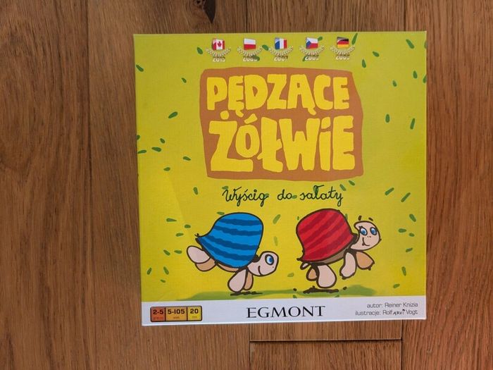 Pedzace Zolwie Polish Board Game (Egmont) 100% Complete