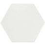 tile hexagon white tiles hexatile 17.5 cm x 20 cm Image 2