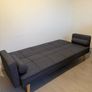 3 Seater Fabric Sofa Bed with 2 cushions Image 2