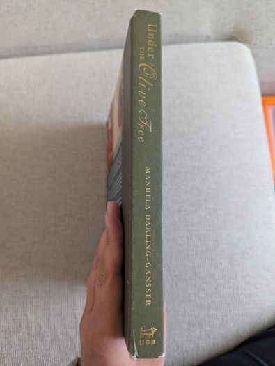 Under the Olive Tree Manuela Darling-Gansser Italian Cookbook Hardback
