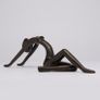 Minimalist Posing Lady - Bronze Image 3