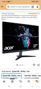 2 Asus monitor 27inch