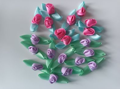 Ribbon Roses X 24 Lilac Pink For Sale in Ballinteer, Dublin from Kelly Kid