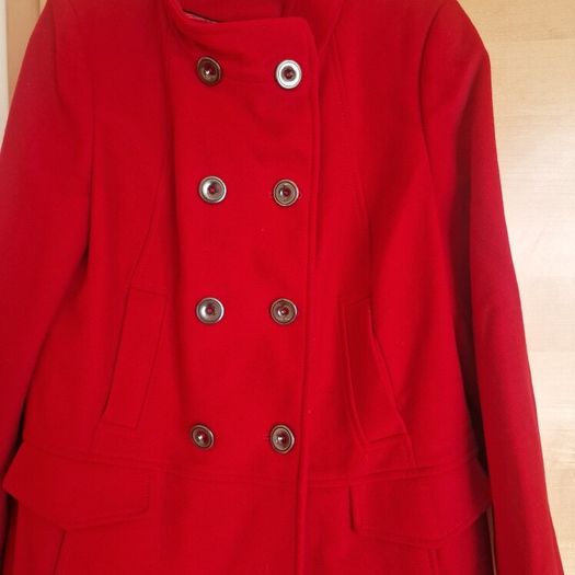 Red coat size 18