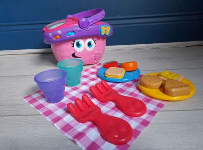 LeapFrog Picnic Basket Purple Pink