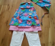 Baby girl summer suit