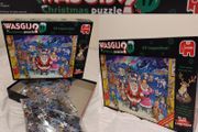 Wasgij Christmas Elf Inspection 2 X 1000 Jigsaw Puzzles