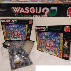 Wasgij Christmas Elf Inspection 2 X 1000 Jigsaw Puzzles