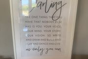 large  quote frame