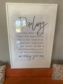 large  quote frame