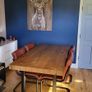 Dining Table and 4 Real Leather Chairs Image 8