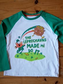 Age 8 The Leprechauns Made Me Do It Top