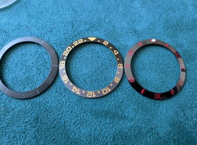 38x30.6mm Ceramic Bezel for Diver Watches