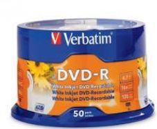 Verbatim DVD-R 50 Pack 4.7Gb 120 Min
