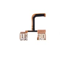 For HTC One Mini 2 / M8 Mini Nano SIM & MicroSD Card Reader Holder Flex Cable - FHT13HTCFC