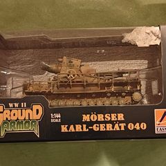 World War 2 German Easy Model 34902 Morser Karl-Gerat 040 1:144 heavy artillery boxed